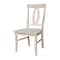 International Concepts Set of 2 Verona Chairs, Unfinished C-170P - alternate 1